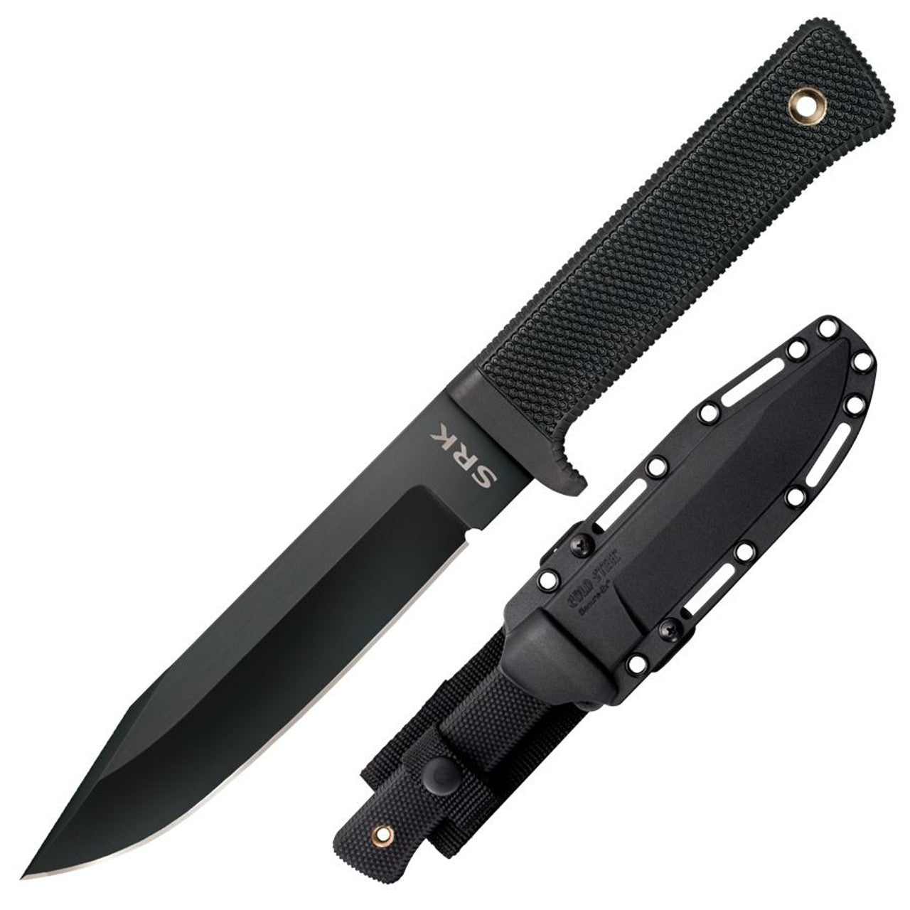 Cold Steel SRK Fixed Blade Knife 6" Clip Point Plain Edge