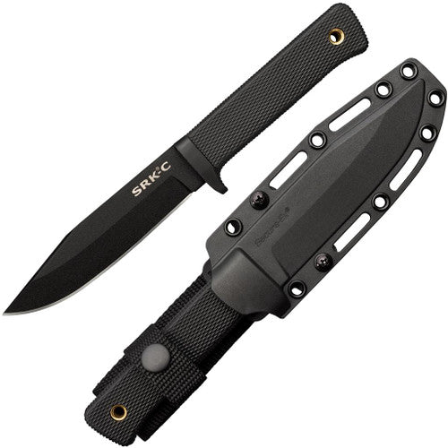 Cold Steel SRK-C (Compact) Fixed Blade Knife 5" Clip Point Plain Edge