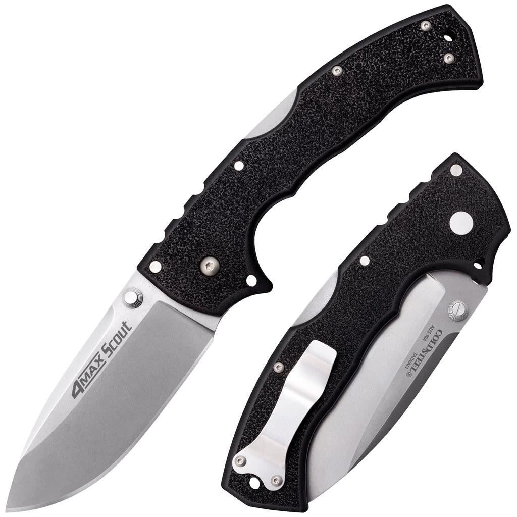 Cold Steel 4-Max Scout Folding Knife 4" Drop Point