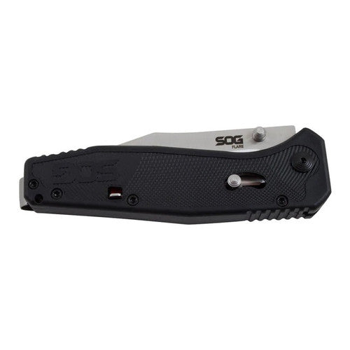 SOG Flare S.A.T. Assisted Opening Folding Knife 3.5" Clip Point