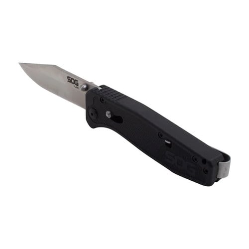SOG Flare S.A.T. Assisted Opening Folding Knife 3.5" Clip Point