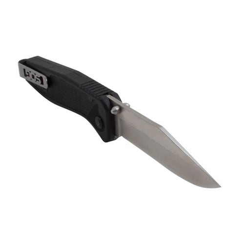 SOG Flare S.A.T. Assisted Opening Folding Knife 3.5" Clip Point