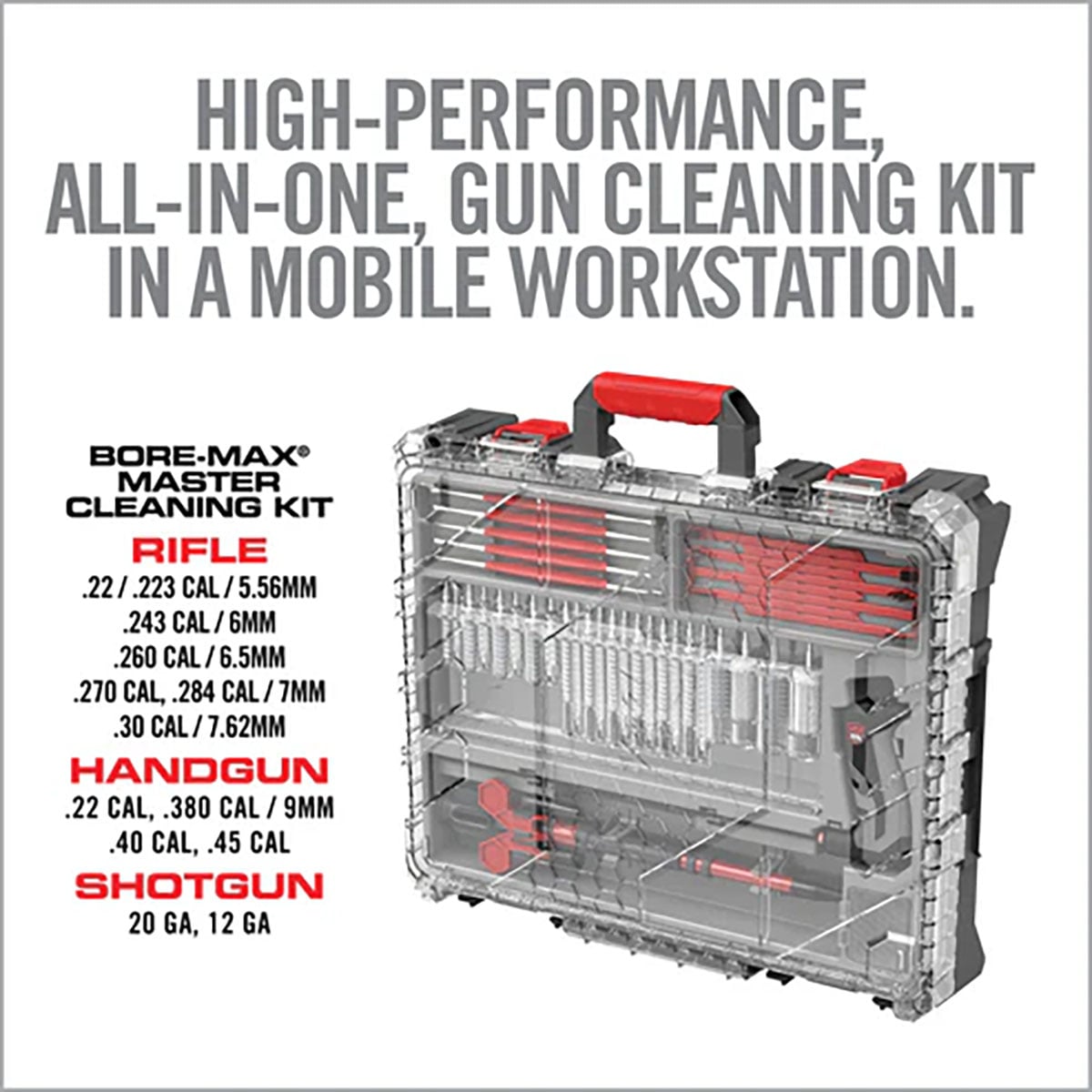 Real Avid Bore-Max Master Cleaning Kit & Mobile Workstation