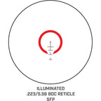 Bushnell AR Rifle Scope 4.5-18x40mm Illuminated Wind Hold Reticle Black