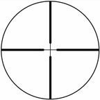 Bushnell Banner Rifle Scope 1.5-4X 32mm Wide Angle Multi-X Reticle Black