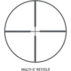 Bushnell Banner Rifle Scope 3-9X40mm Multi-X Reticle Black