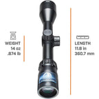 Bushnell Banner Rifle Scope 3-9X40mm Multi-X Reticle Black