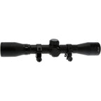TRUGLO Buckline Rifle Scope 4x32mm Duplex Reticle Black