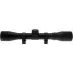 TRUGLO Buckline Rifle Scope 4x32mm Duplex Reticle Black