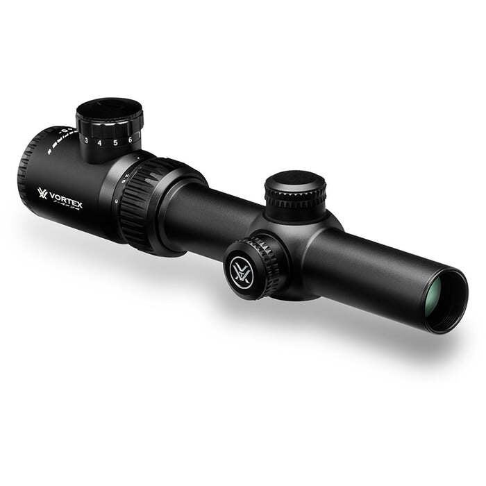 Vortex Optics Crossfire II Rifle Scope 1-4x24mm Illuminated V-Brite Reticle Black