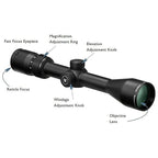 Vortex Optics Diamondback Rifle Scope 4-12x40mm Dead-Hold BDC Reticle Black