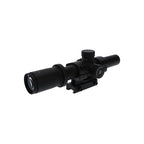 TRUGLO Tru-Brite Rifle Scope 6x20mm Illuminated Power Ring Duplex Mil-Dot Reticle Matte Black