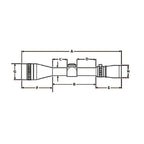 Vortex Optics Venom  Rifle Scope First Focal Plane 5-25x56mm EBR-7 MRAD Reticle Black