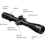 Vortex Optics Viper HS  Rifle Scope 4-16x44mm Dead-Hold BDC Reticle Black