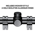 Tasco World Class Rifle Scope 3-9x40mm 30/30 Reticle Black