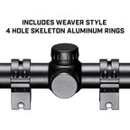 Tasco World Class Rifle Scope 4-12x40mm 30/30 Reticle Black