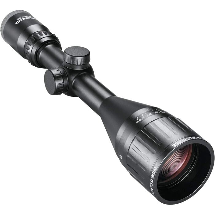 Tasco World Class Rifle Scope 3-9x50mm 30/30 Reticle Black