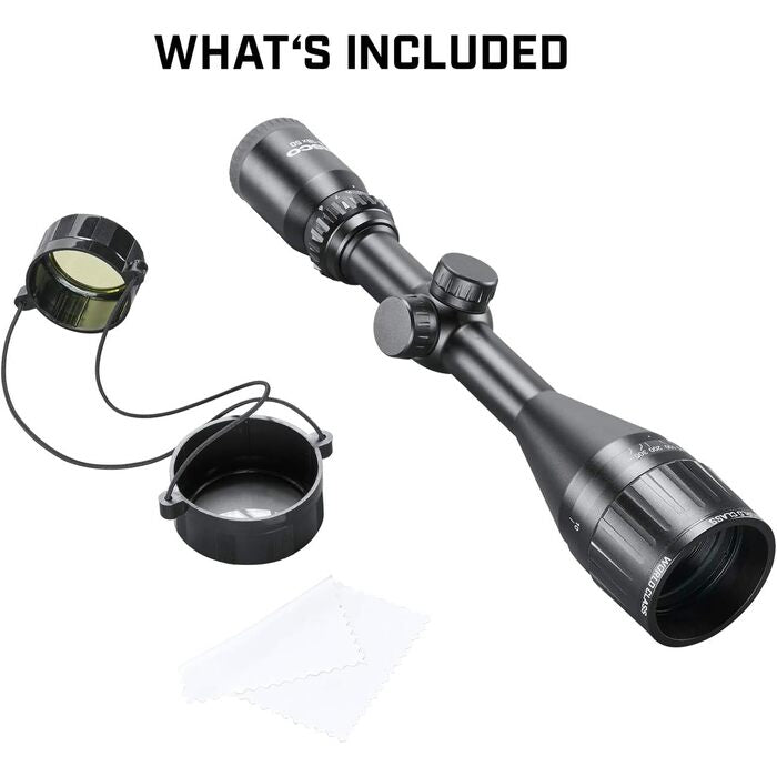 Tasco World Class Rifle Scope 3-9x50mm 30/30 Reticle Black