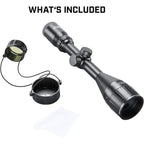 Tasco World Class Rifle Scope 3-9x50mm 30/30 Reticle Black