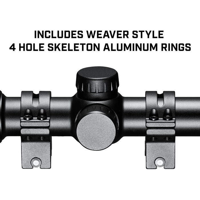 Tasco World Class Rifle Scope 3-9x50mm 30/30 Reticle Black