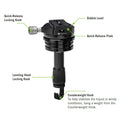 Vortex Optics Radian Level Tripod Head 30mm To 1"