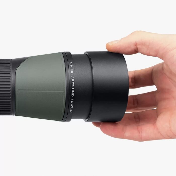 Athlon Optics Ares G2 UHD Spotting Scope 15-45x65mm Angled