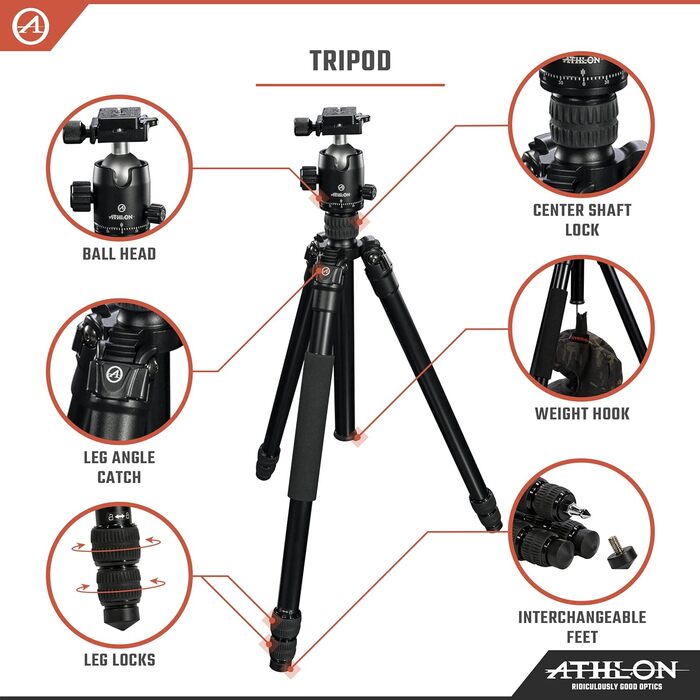 Athlon Optics Midas AL28 Tripod