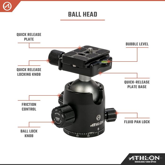 Athlon Optics Midas AL28 Tripod