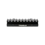 TRUGLO AR-15 1-Piece Riser Mount Picatinny Style Matte Black
