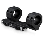 Vortex Optics Precision Quick-Release 1-Piece Cantilever Mount  Picatinny Style with Integral Rings Black