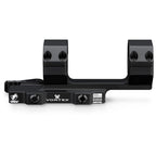Vortex Optics Precision Quick-Release 1-Piece Cantilever Mount  Picatinny Style with Integral Rings Black