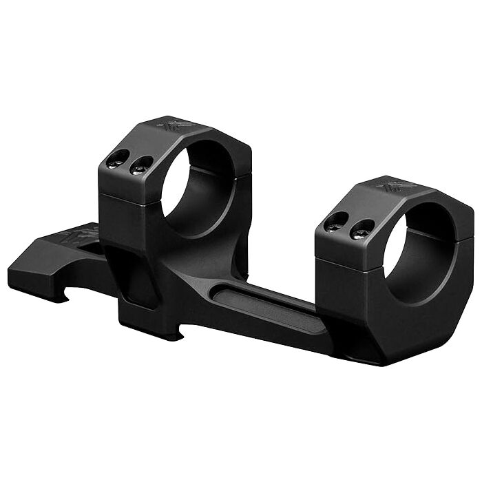 Vortex Optics Precision Extended 1-Piece Cantilever Mount  Picatinny Style with Integral Rings Matte Black