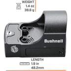 Bushnell RXS-100 Reflex Sight 1x30mm 4 MOA Dot Reticle
