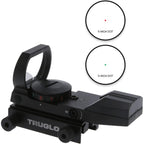 TRUGLO Dual Color  Open Reflex Sight 1x 5 MOA Dot Reticle