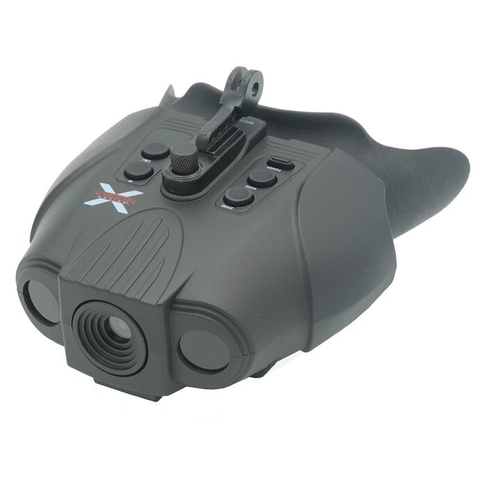 X-Vision Optics Hands Free Deluxe Digital 2.0 Day/Night Binocular 1-3x20mm Gray