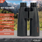 Athlon Optics Cronus G2 UHD Binoculars 15x56mm Matte Black