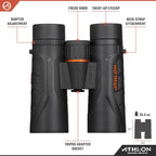 Athlon Optics Argos G2 HD Binoculars 10x42mm Black