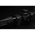 Wheeler Picatinny Scope Rings Matte Black 30mm Low