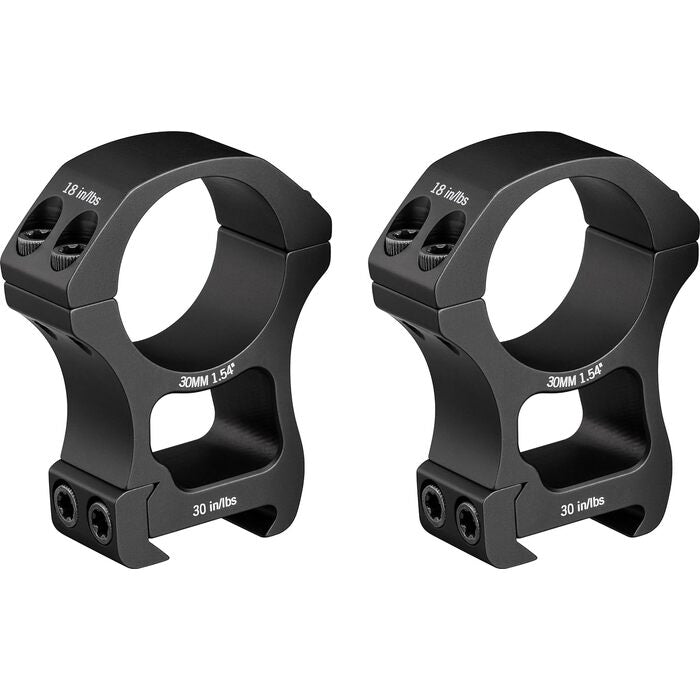 Vortex Optics Pro Ring Picatinny Scope Rings Matte Black 30mm