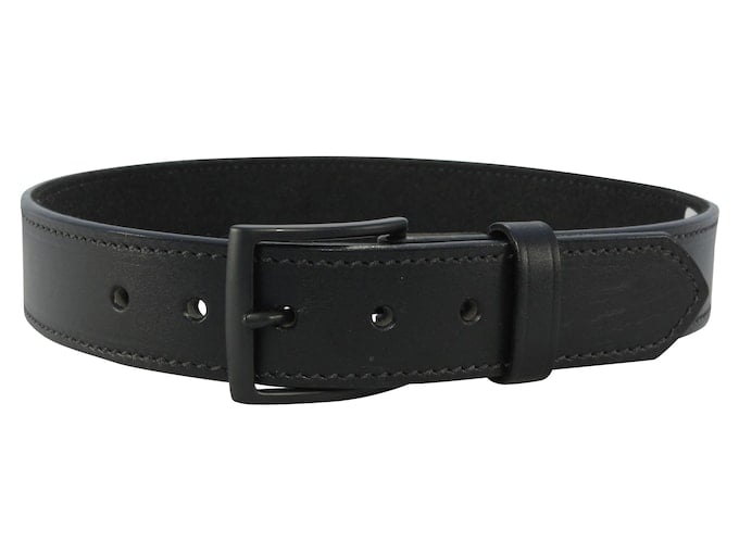 DeSantis E25 Belt 1.5" with Steel Buckle Leather Black