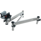 BOG DeathGrip Elevation Tree Shooting Rail Aluminum Gray
