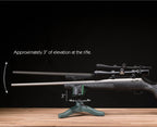 ‎Caldwell The Rock Jr Shooting Bench BR Pivot, Butcher Block top Filled Cast Iron Tan