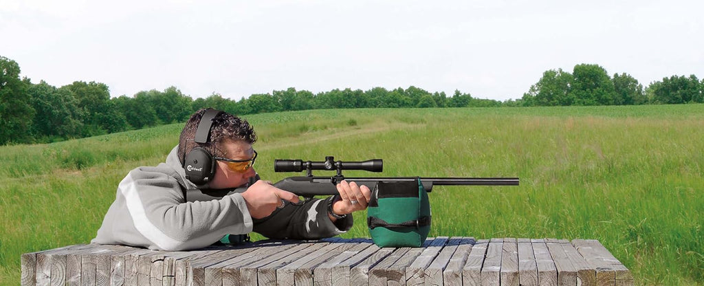 ‎Caldwell Deadshot Front Bag Shooting Rest Filled Polyester Black/Green