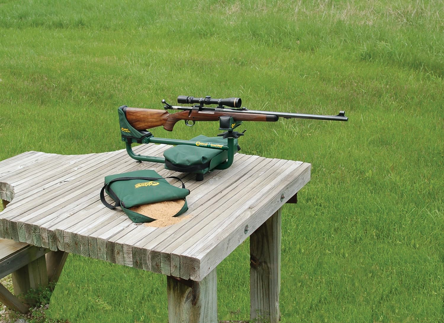 ‎Caldwell Lead Sled Large ‎Weight Bag Unfilled Nylon ‎Green