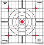 Birchwood Casey EZE-Scorer Sight In Target 12" Pack of 13