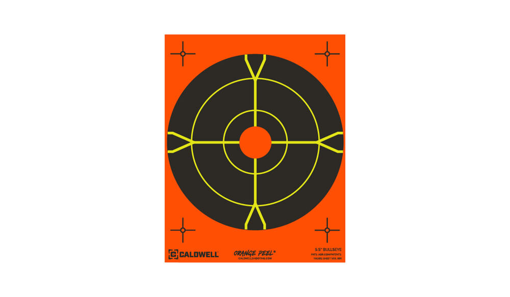 ‎Caldwell Orange Peel Bullseye Target 12" Pack of 5