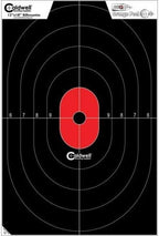 ‎Caldwell ‎Silhouette Center Mass Target 12" x 18" Pack of 8