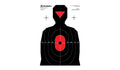 ‎Caldwell Silhouette Dual Zone Target 12" x 18" Pack of 8