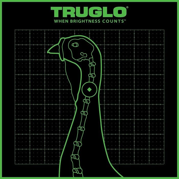 TRUGLO Tru-See Turkey Target 12" x 12" Pack of 6