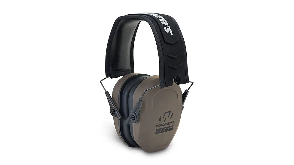 Walker's Razor Slim Passive Earmuff (NRR 27dB) FDE